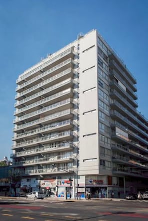 Voorkant van accommodatie