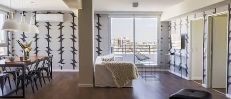 Appartement Panoramique, 2 chambres | 1 chambre, literie de qualité supérieure, couette en duvet d'oie