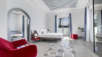 6 slaapkamers, lakens van Egyptisch katoen, luxe beddengoed, donsdekens