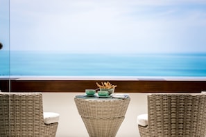 Luxury Villa, Multiple Beds, Non Smoking | Terrace/patio - VILLA ATLANTIS 6 - DELUXE 2BDR, SEA VIEW, PRIVATE POOL - CHAWENG NOI (Koh Samui)