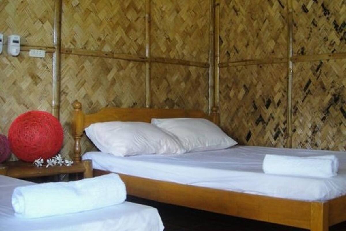 fan triple room | rollaway beds