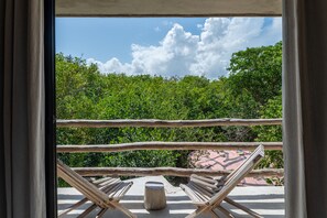 Vista del balcón