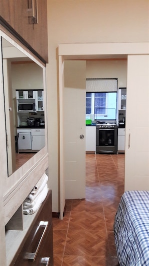 Apartment, 1 Bedroom | 1 bedroom, premium bedding, iron/ironing board, travel cot - Eral Apartments Parque 2 (Lima)