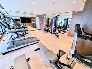 Fitness facility - Luxury Seef Apt Directly Opposite the City Centre Mall (Seef)