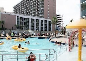 Indoor pool - Beautiful Studio with Oceanfront Views. (Myrtle Beach)
