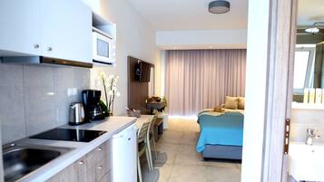 Studio (2 Adults) | 1 slaapkamer, een kluis op de kamer, een laptopwerkplek