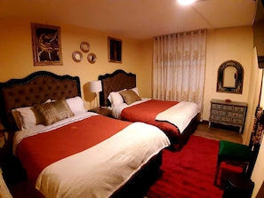 1 bedroom, premium bedding, down duvets, iron/ironing board