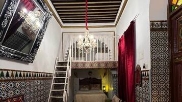 1 habitación y ropa de cama de alta calidad