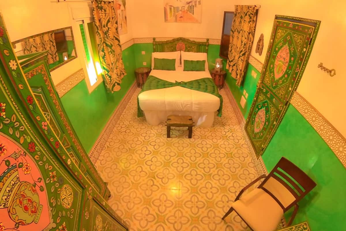 Shah Zaman, habitación doble planta alta | Premium bedding, in-room safe, desk, laptop workspace