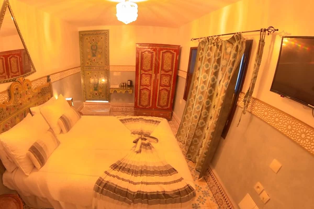 Prince Ali, habitación doble planta alta | Premium bedding, in-room safe, desk, laptop workspace