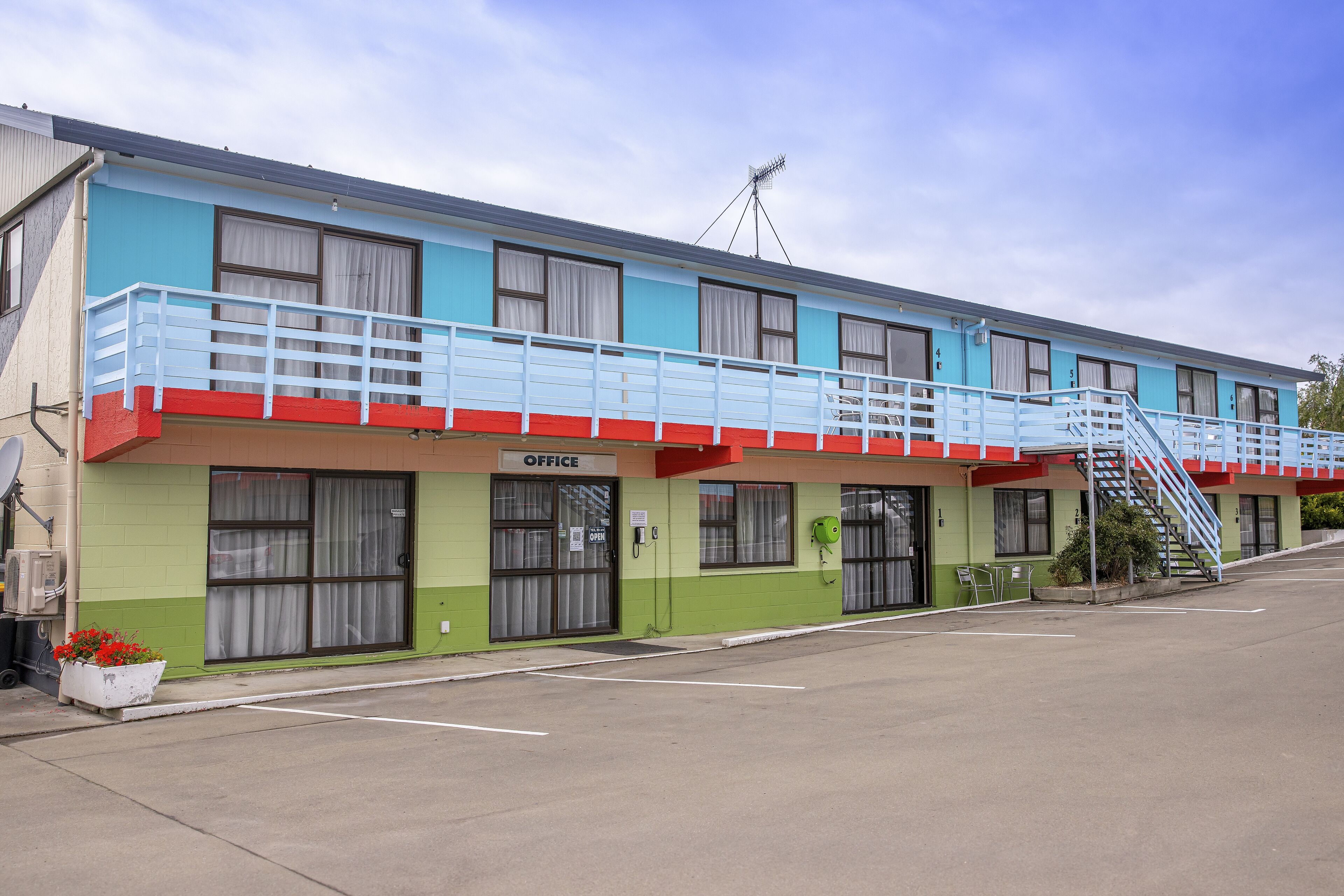 Fachada de la propiedad