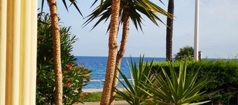 Beach & Serenity: Fully renovated 1 Bd Apt, 10meters from the beach