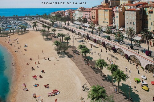 Beach & Serenity: clim, plage à 10mètres, particulièrement calme