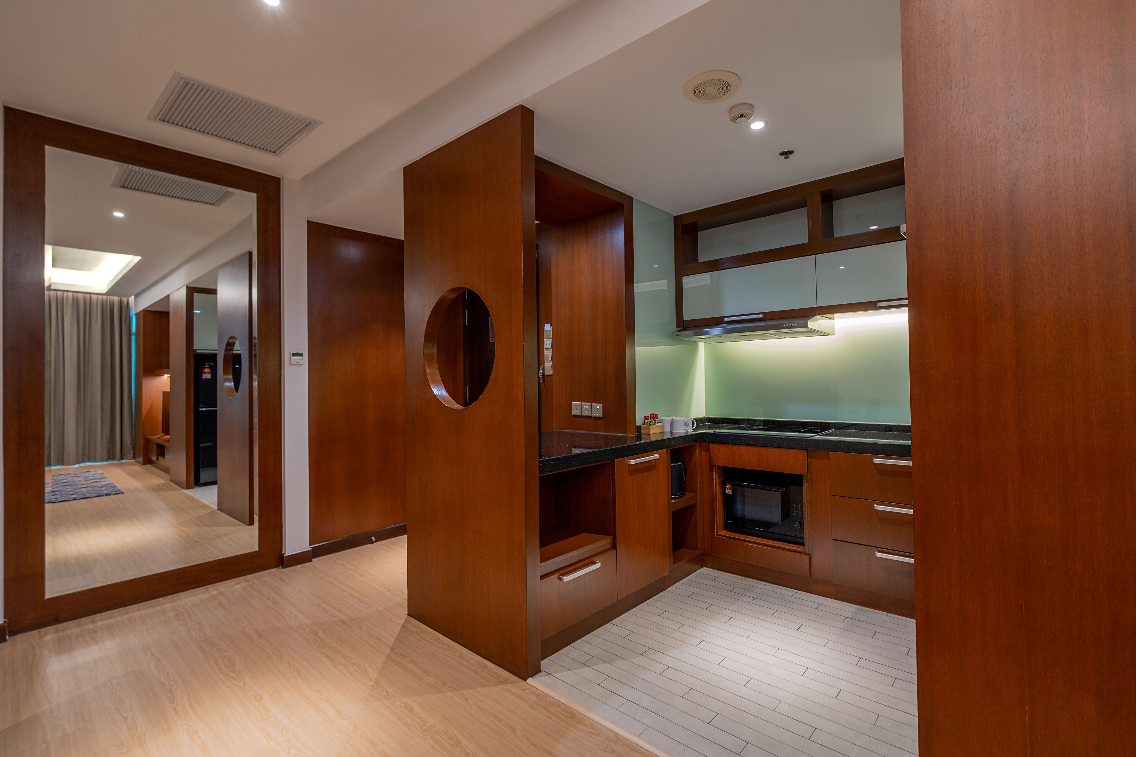 private kitchenette