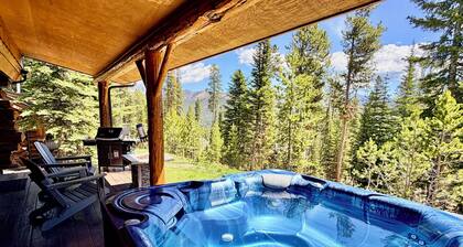 Big Sky Cowboy Heaven Cabin, Private Hot Tub, Firepit, Mtn Views, Gr8 Basecamp!