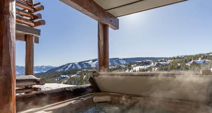 Verdadero "de primera fila" Ski-in / out Saddle Ridge / Moonlight Club / Jacuzzi / Nuevas maderas duras