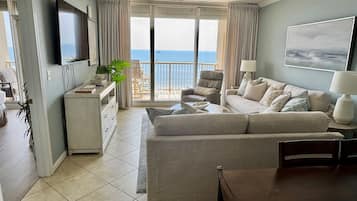 Smart TV, DVD player, foosball, table tennis