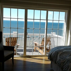 4 bedrooms, iron/ironing board, free WiFi, bed sheets - PLEASANT VIEW-South Haven LAKEFRONT with Private Beach-Decks-Patio-Firepit-Swing (South Haven)