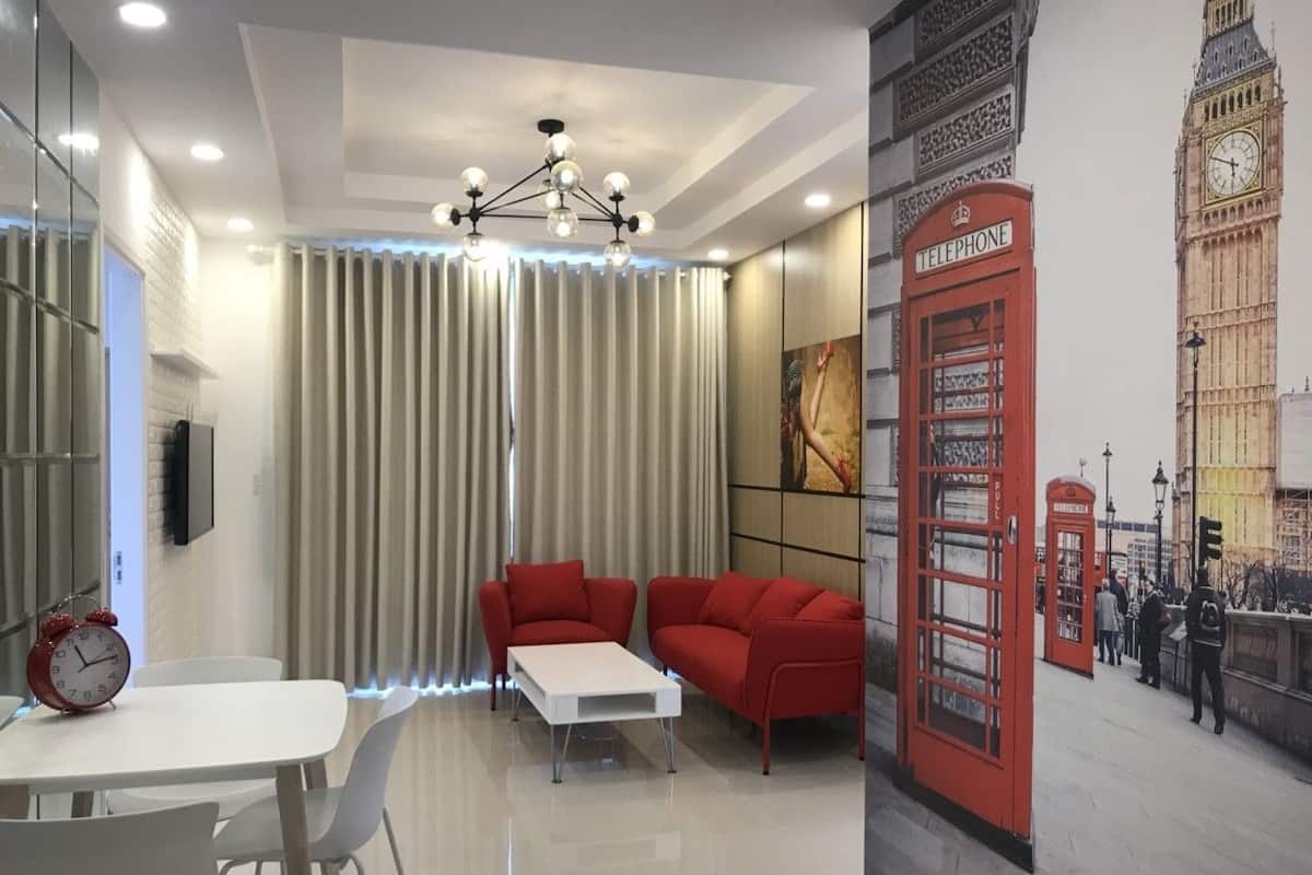 Appartement, 3 slaapkamers | Een bureau, een strijkplank/strijkijzer, gratis wifi, beddengoed