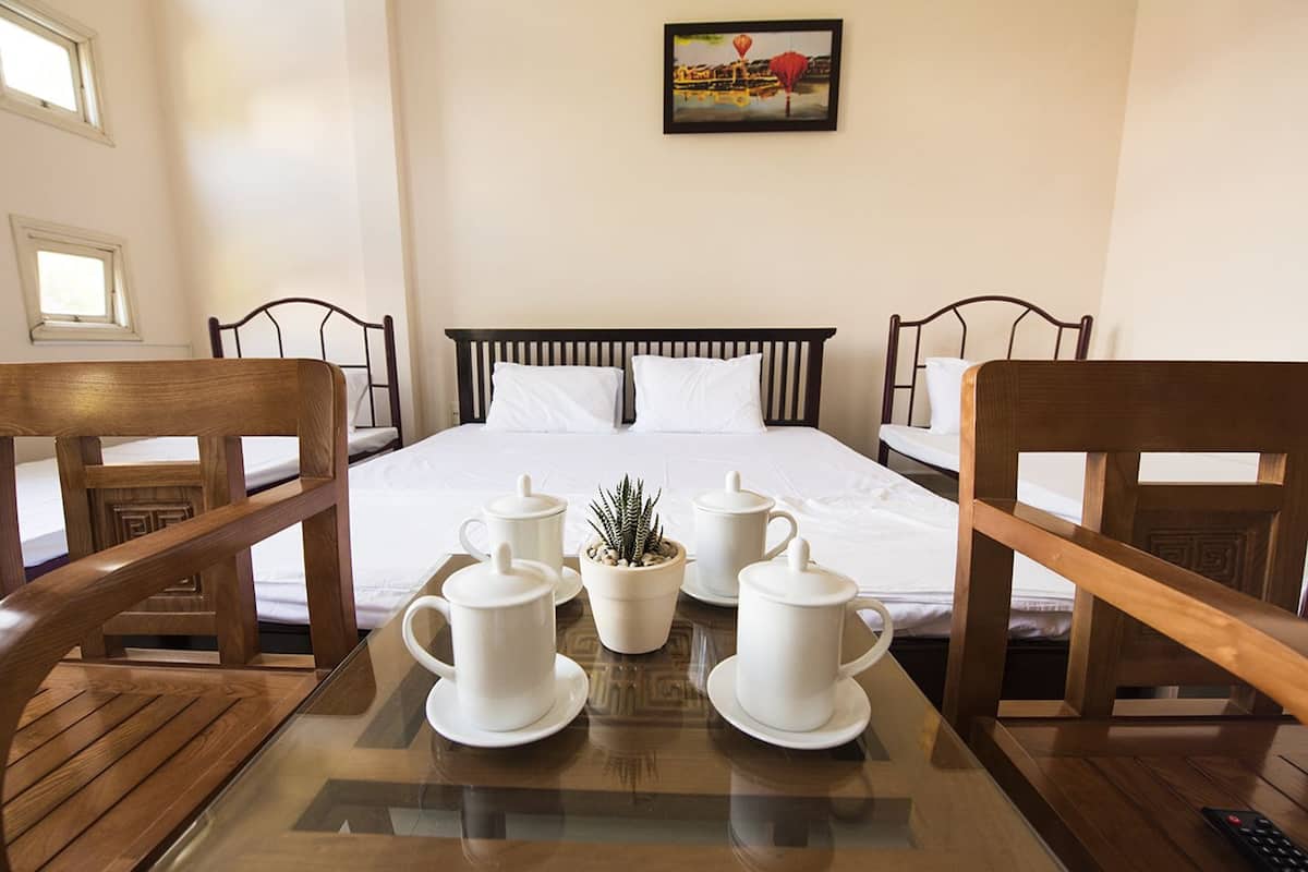 Quadruple Room, City View