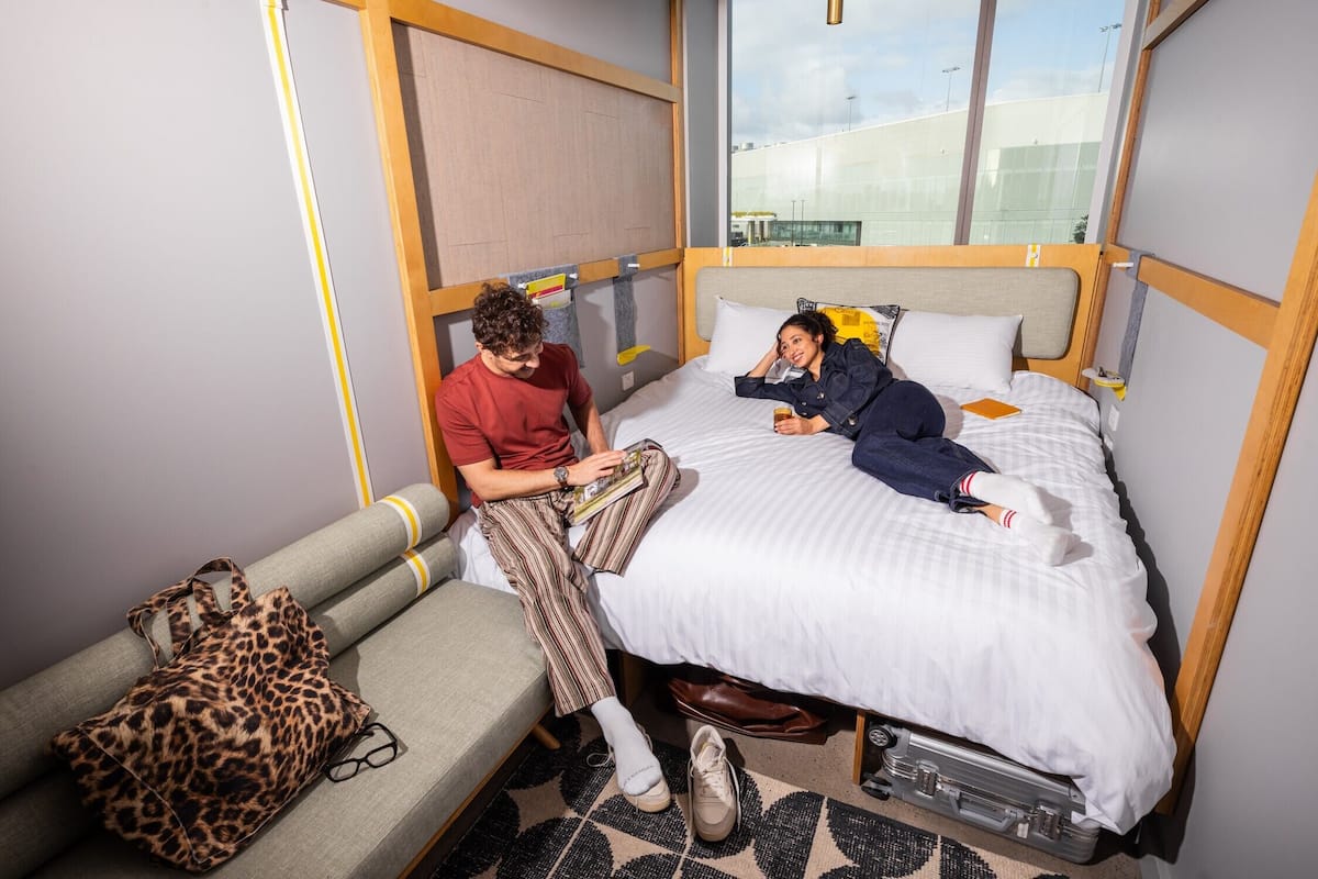 Kamer | 1 slaapkamer, luxe beddengoed, een bureau, verduisterende gordijnen
