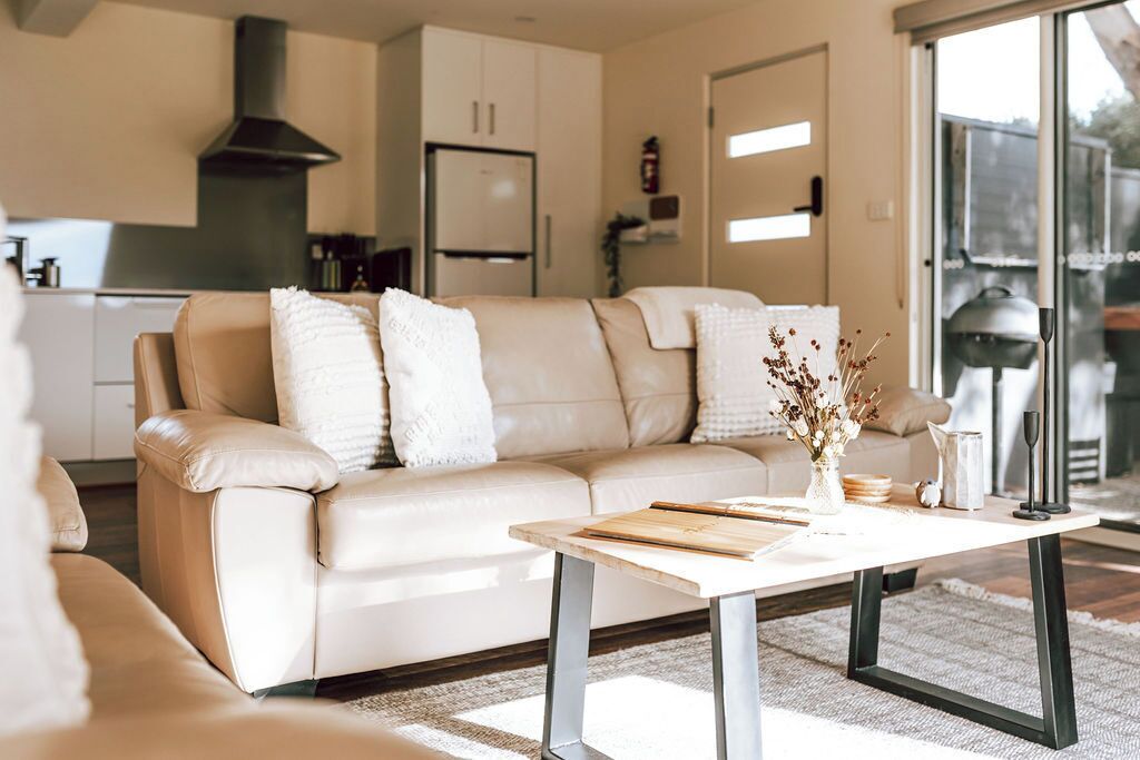 House, 1 Bedroom, Ocean View (The Lookout) | Living area | Flat-screen TV