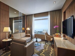 1 개의 침실, 고급 침구, 오리/거위털 이불, 객실 내 금고