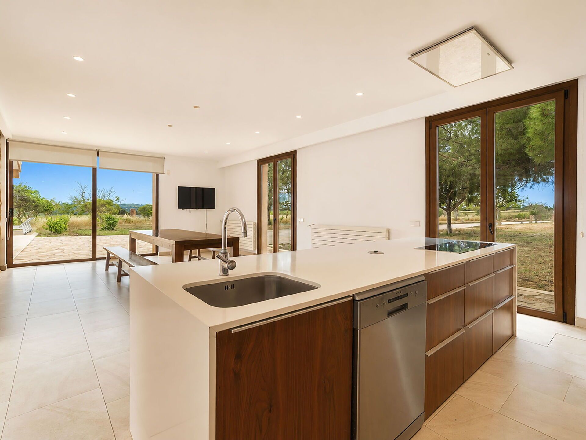 Microwave, oven, dishwasher, highchair