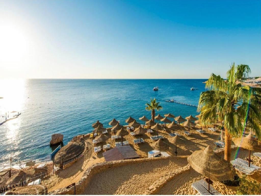 Private beach