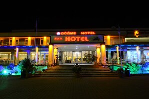 Front of property - evening/night