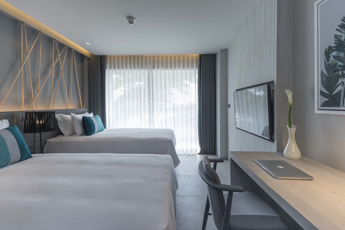 1 habitación, minibar, caja de seguridad en la habitación y escritorio