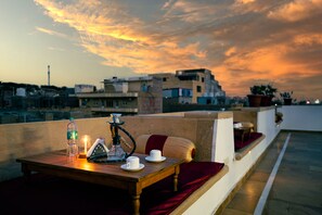 Rooftop terrace - The Legend Haveli (Jaisalmer)