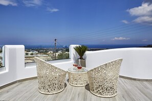 جناح - غرفة نوم واحدة (The King's Throne Suite) | إطلالة من الشرفة