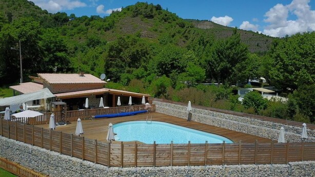Terrace/patio - Camping du Bourg (Digne-les-Bains)