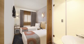 Hypo-allergenic bedding, in-room safe, blackout drapes - Holiday Inn Express Chennai OMR Thoraipakkam by IHG (Chennai)