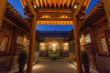 Front of property - evening/night