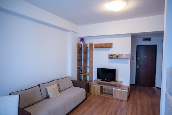 Appartement Confort, 1 chambre, en face de la plage | Fer et planche à repasser, literie fournie