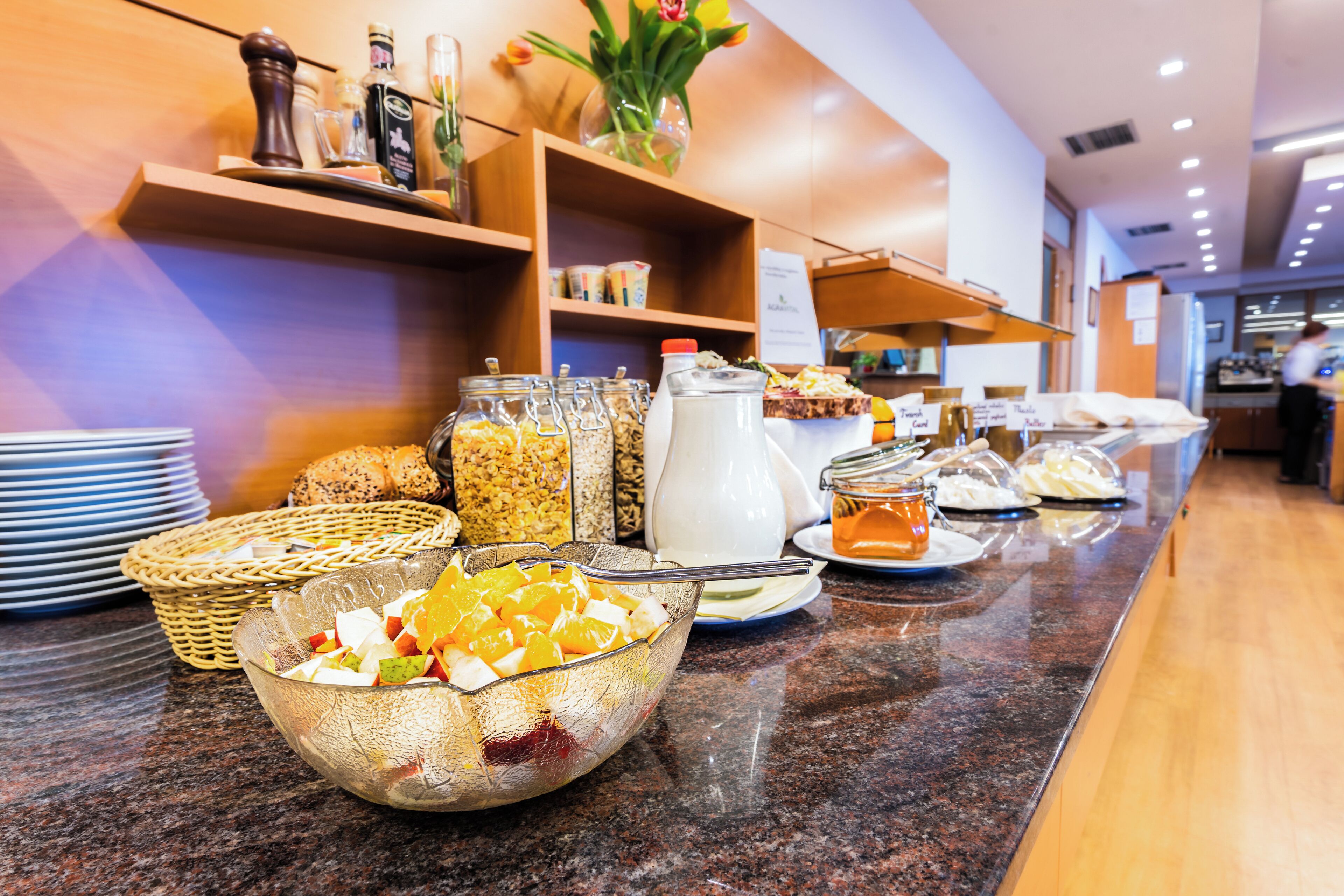 Desayuno buffet incluido todos los días 