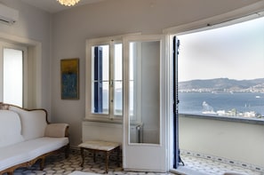 Appartement Supérieur, vue mer | Coin séjour
