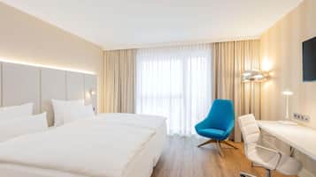 Rom – standard | Minibar, skrivebord, lydisolert og wi-fi (inkludert)