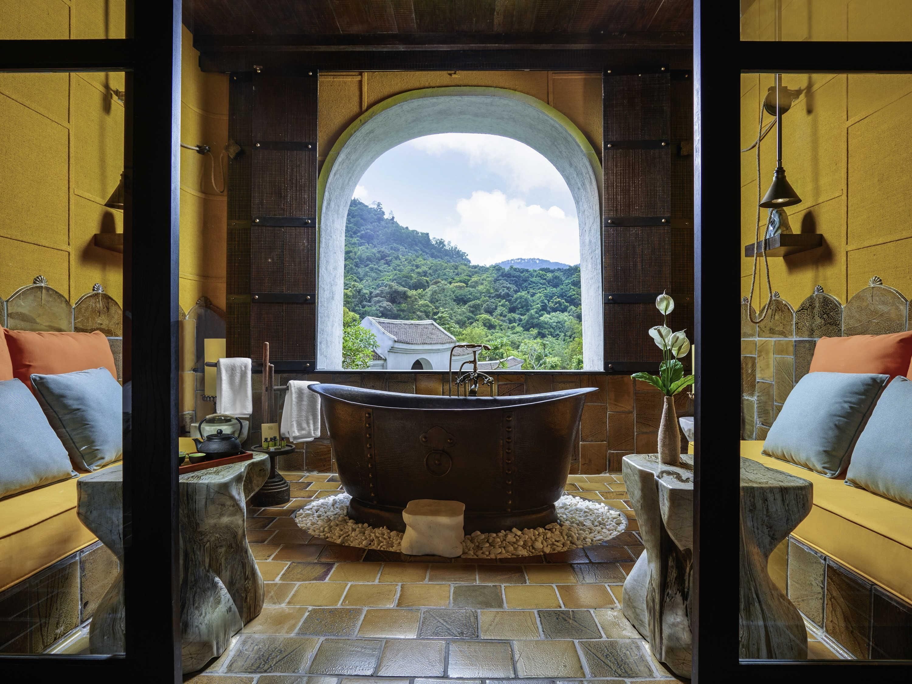 Junior Suite, 1 King Bed, Pool View (Legacy Privileges) | Premium bedding, minibar, in-room safe, desk