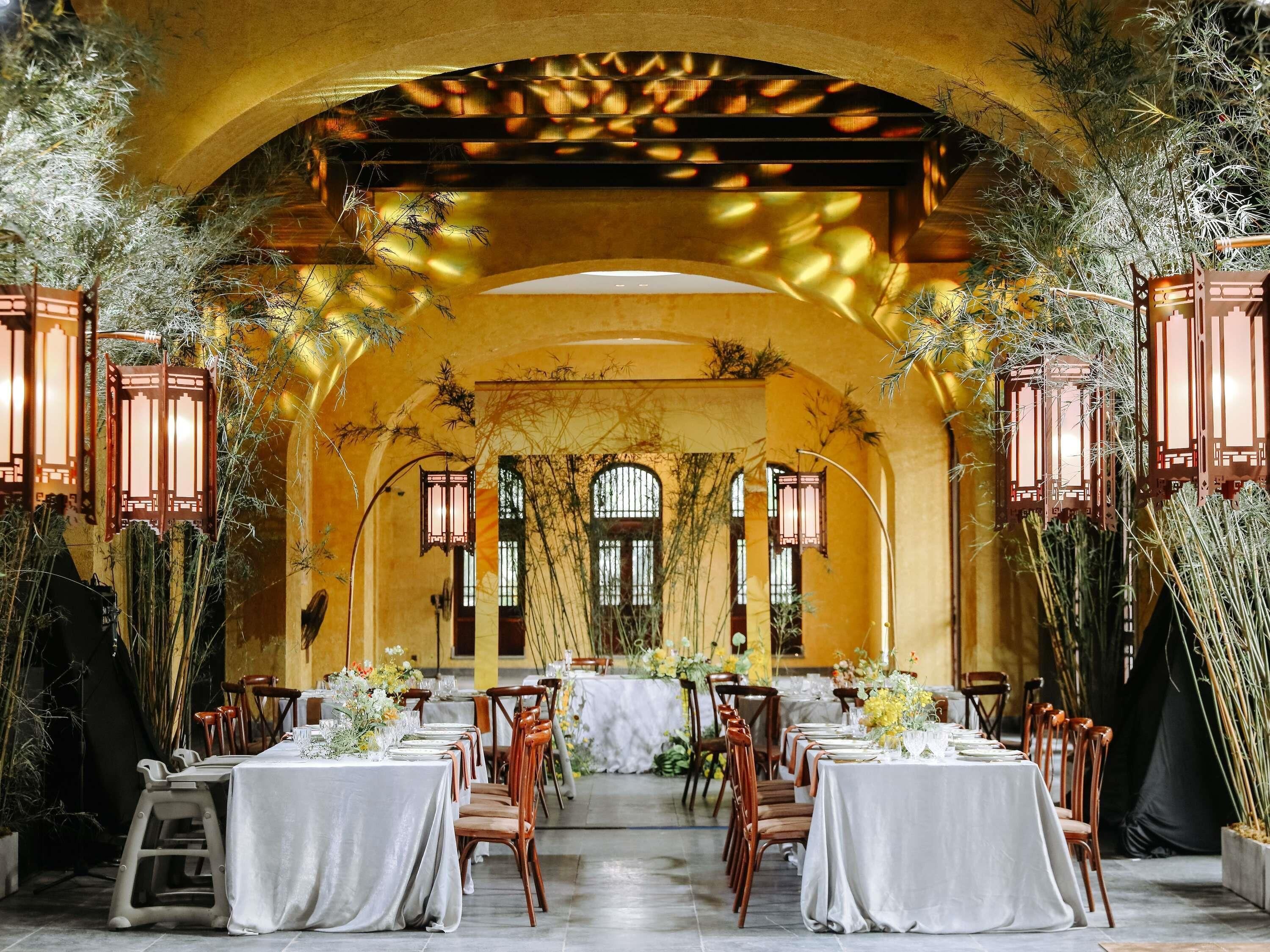 Indoor wedding
