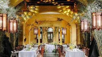 Indoor wedding