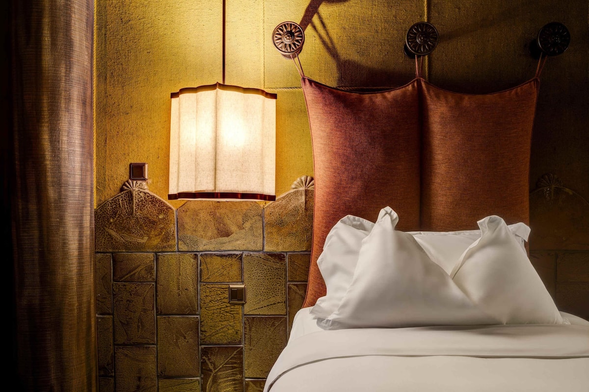 Phòng Deluxe, 2 giường đơn (Village View) | Bộ đồ giường cao cấp, minibar, két bảo mật tại phòng, bàn