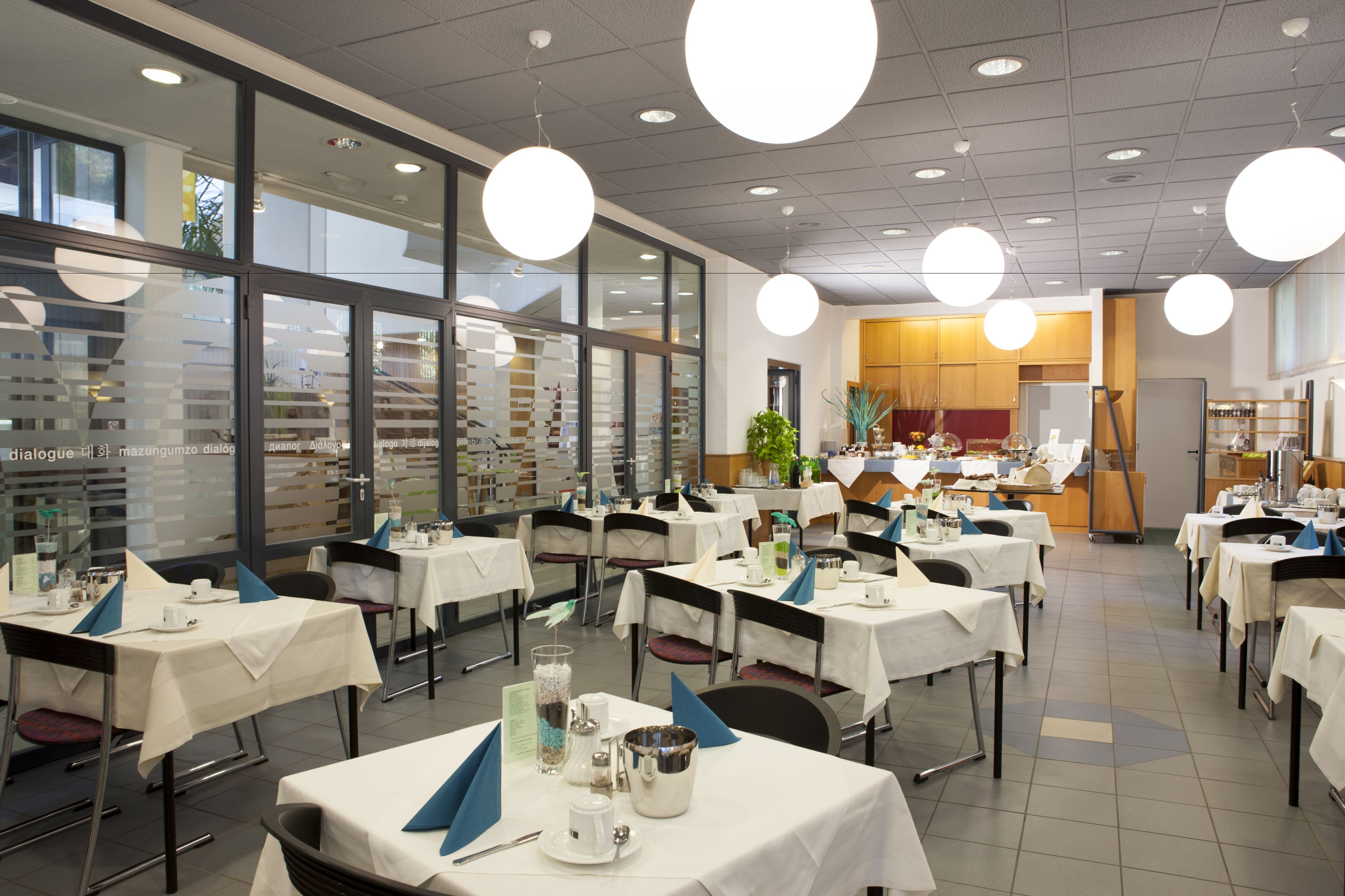 daily buffet breakfast (eur 11.50 per person)