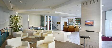 Sala de estar en el lobby