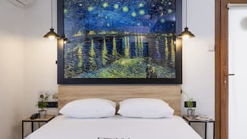 标准房, 1 张双人床 | 15 多间卧室、高档床上用品、隔音、免费 WiFi