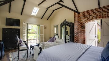 Individually decorated, individually furnished, iron/ironing board