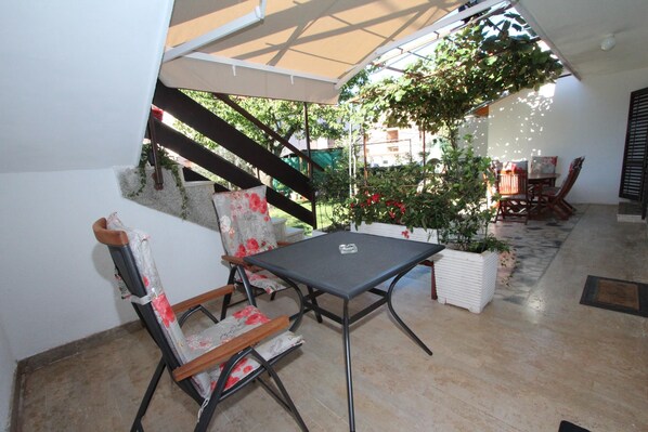Restauration en plein air