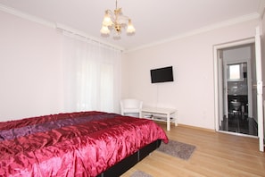 1 Schlafzimmer, kostenloses WLAN, Bettwäsche